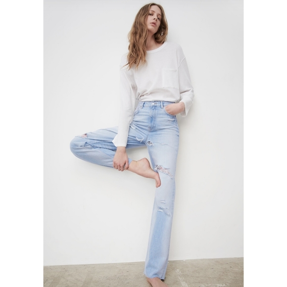 Zara Denim - Zara The 90s Full Length Jeans